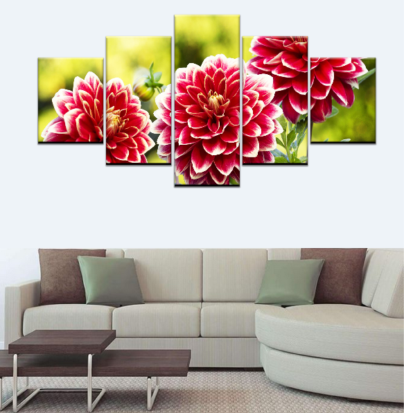 Rose Flower 3D wall Canvas  Art