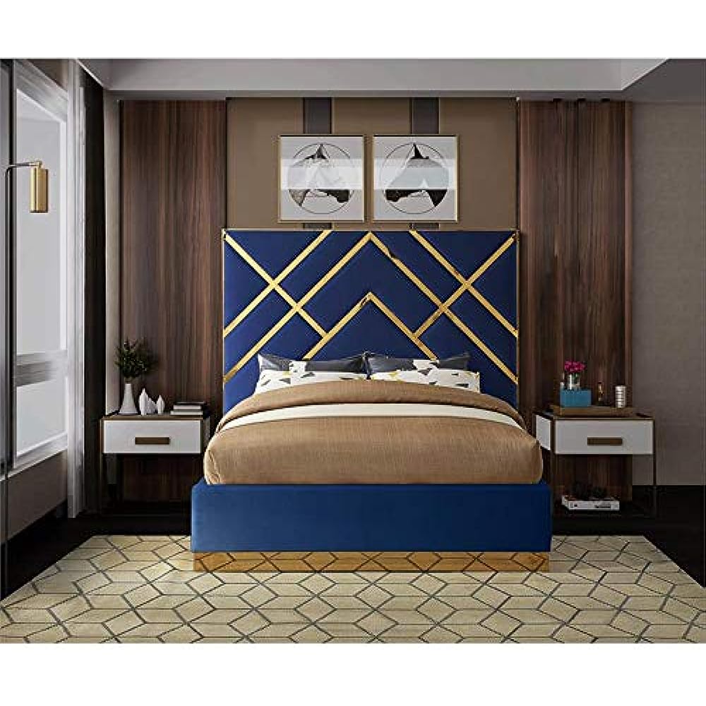 Polished Gold Bedframe Design Polished Gold Bedframe Design